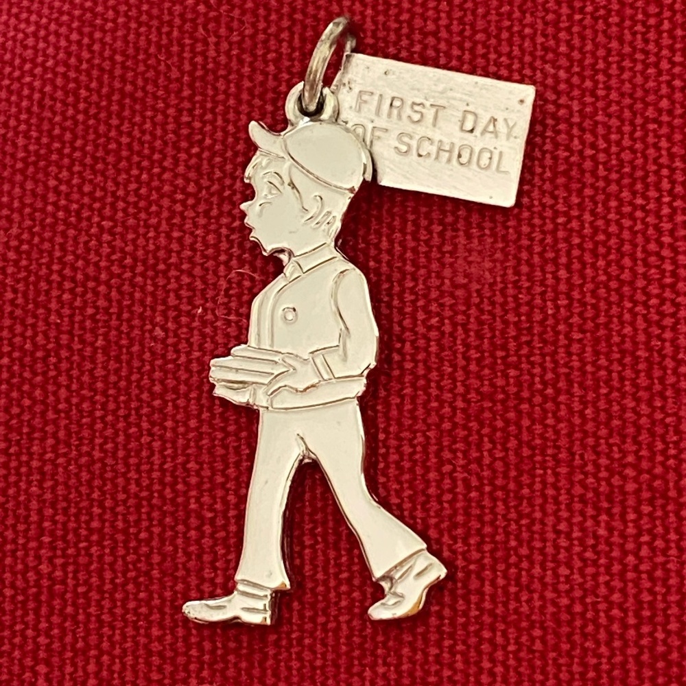 VTG I STG I Young Boy I First Day of School Charm
